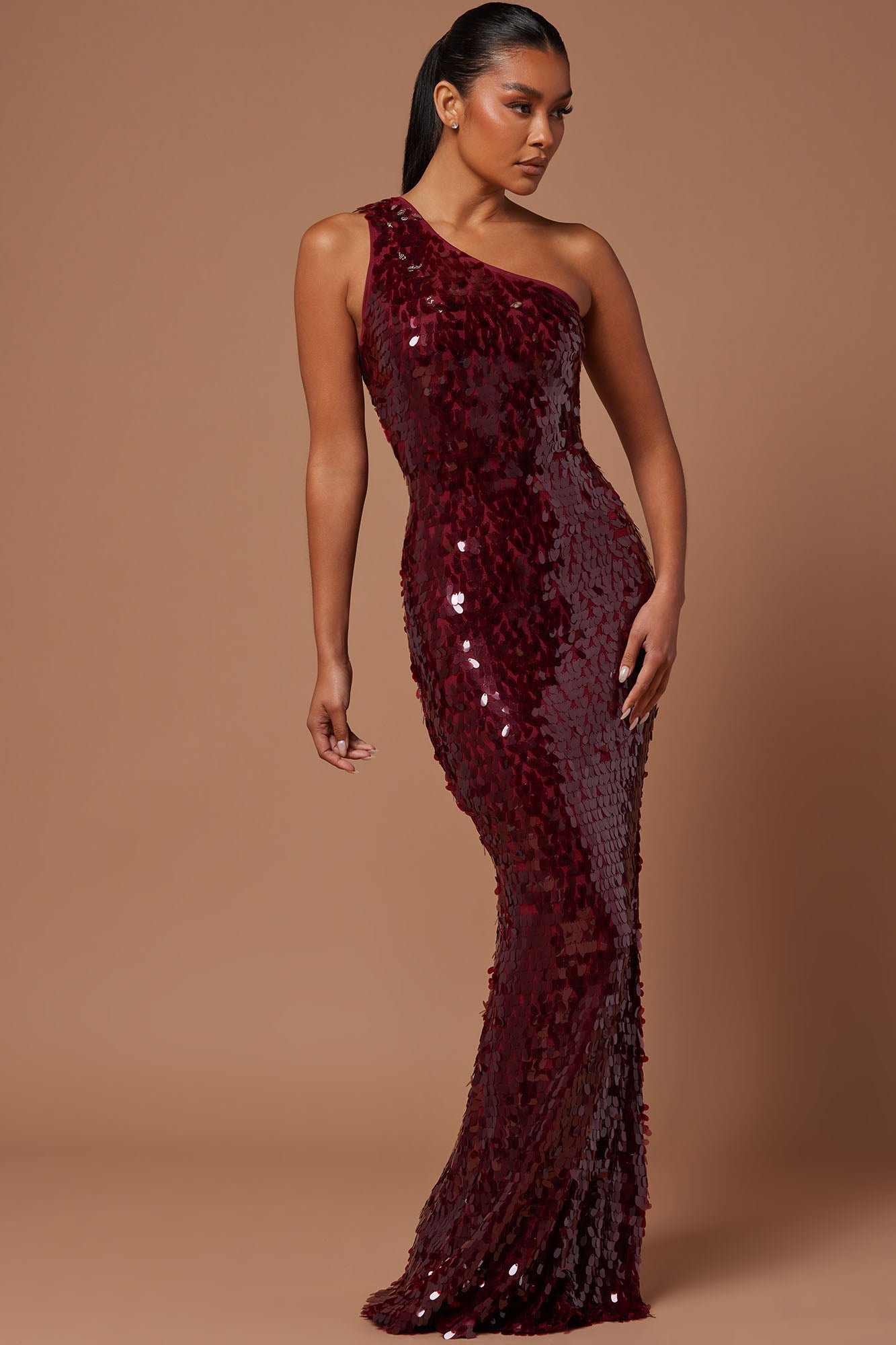 Karmen Payette Gown Wine Jutal Creation