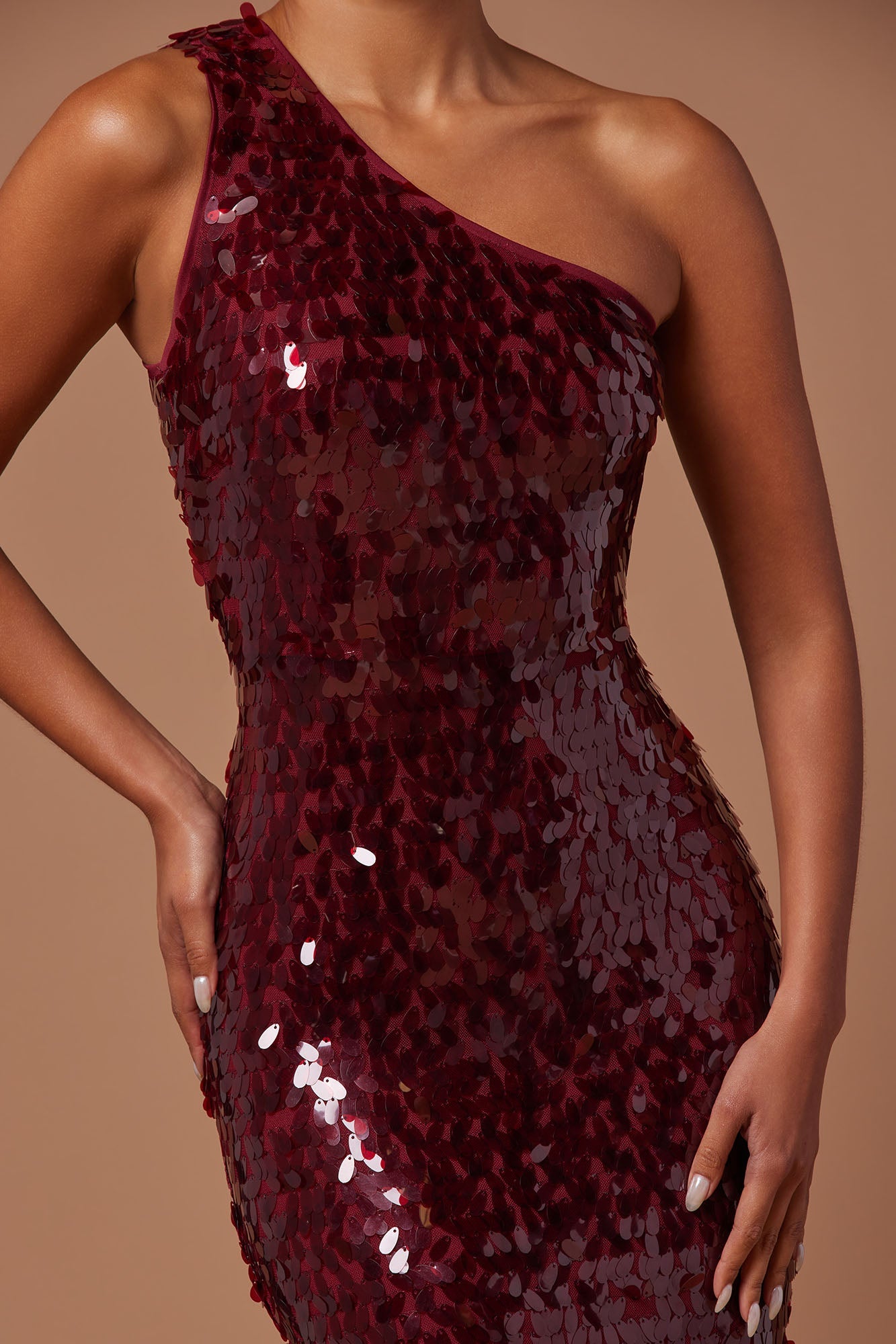 Karmen Payette Gown - Wine