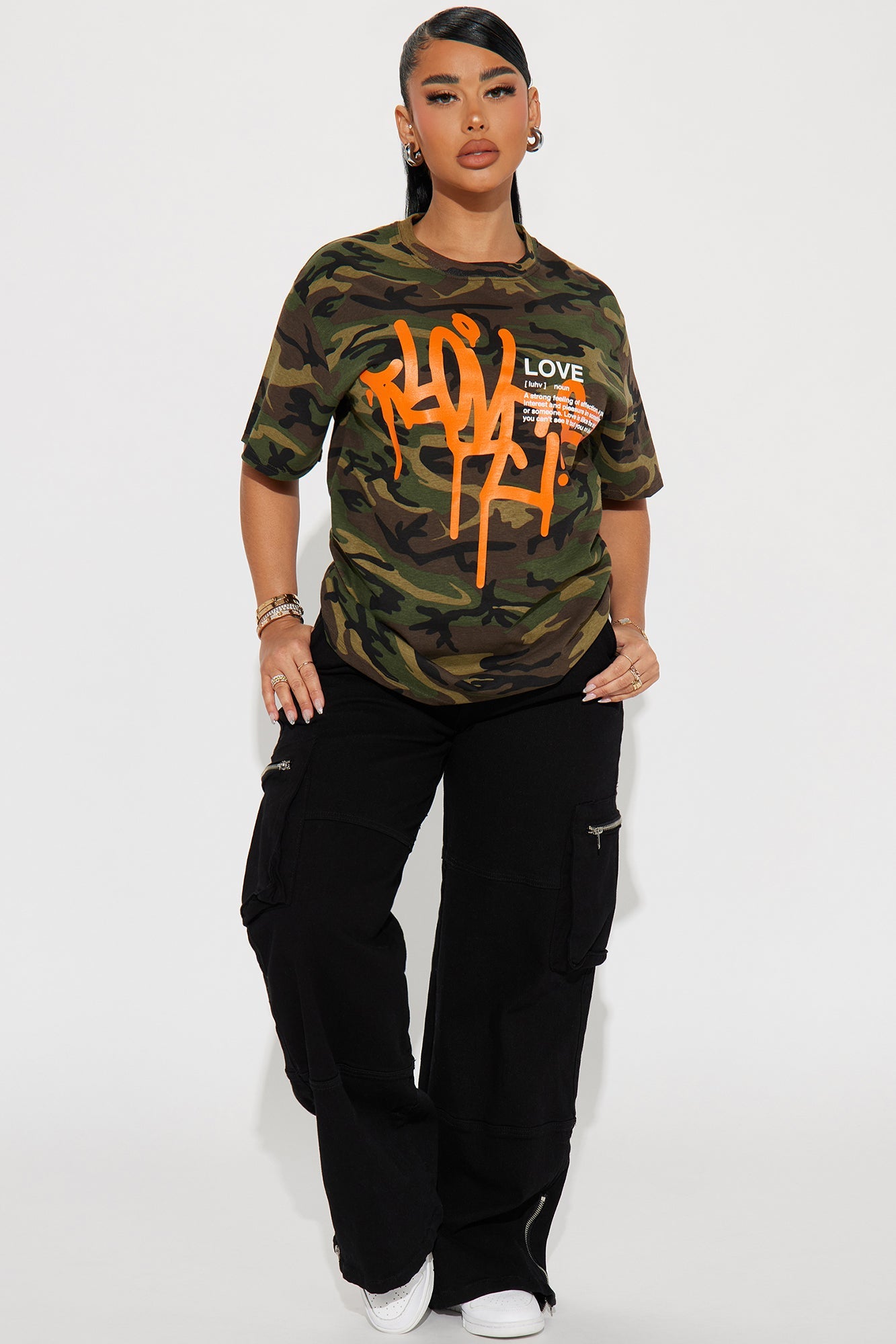 Define Love Camo Tshirt - Camouflage