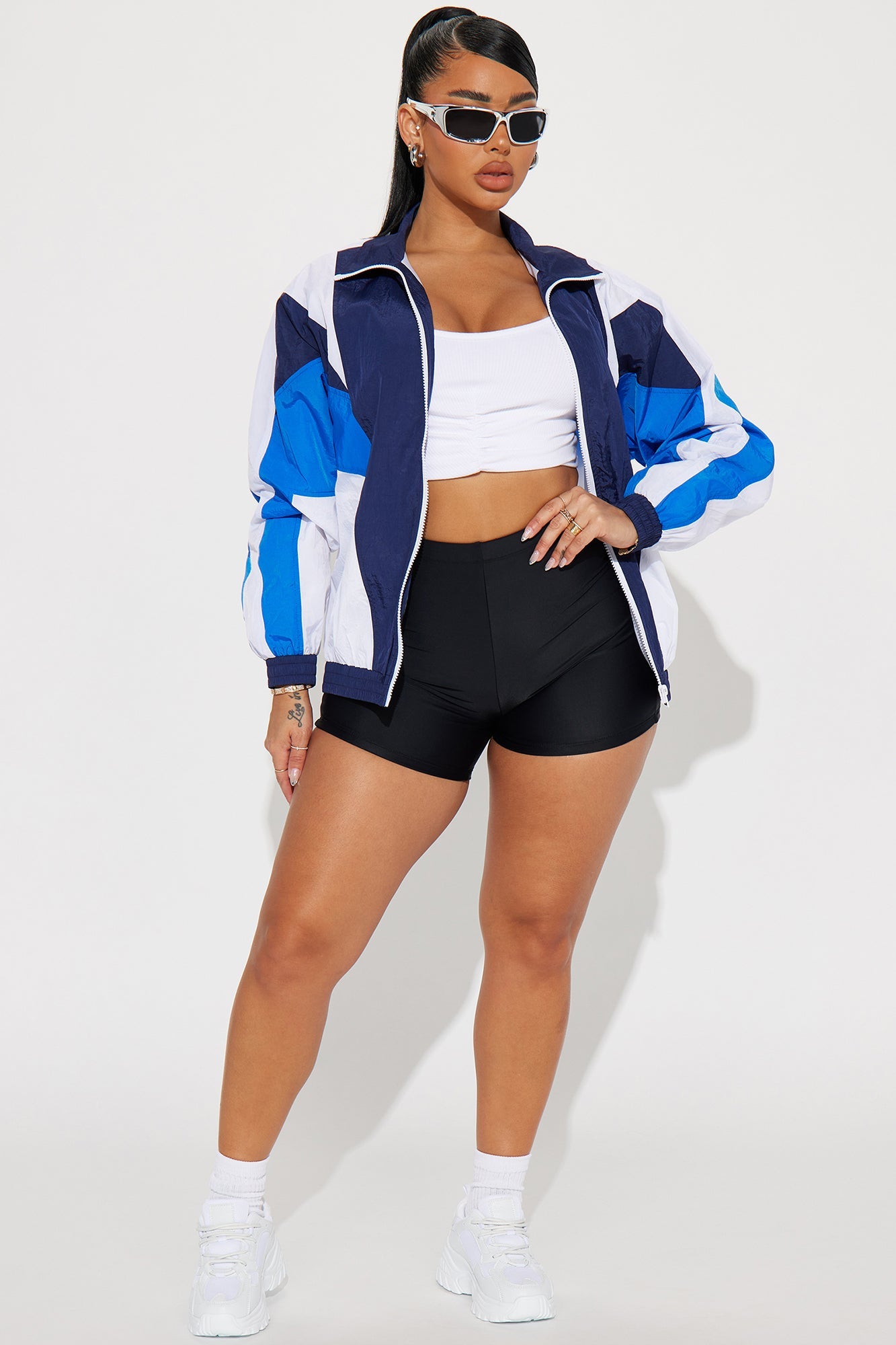 Recruitable Bomber Jacket - Royal/combo