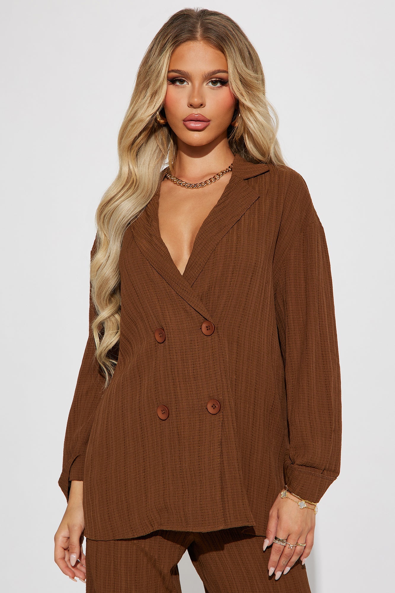 Remy Pant Set - Brown