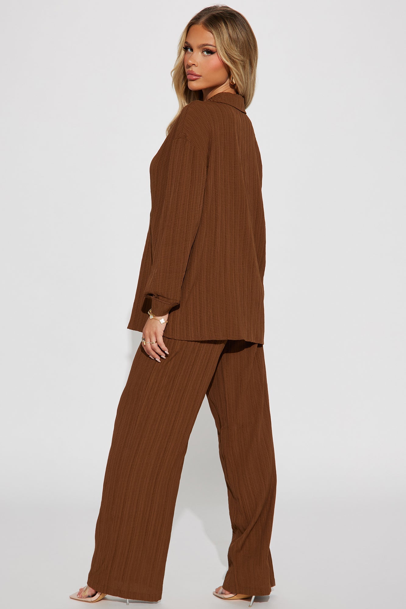Remy Pant Set - Brown
