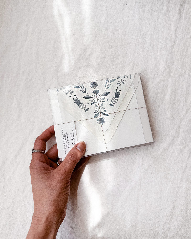 Folk Art Stationery Boxed Set