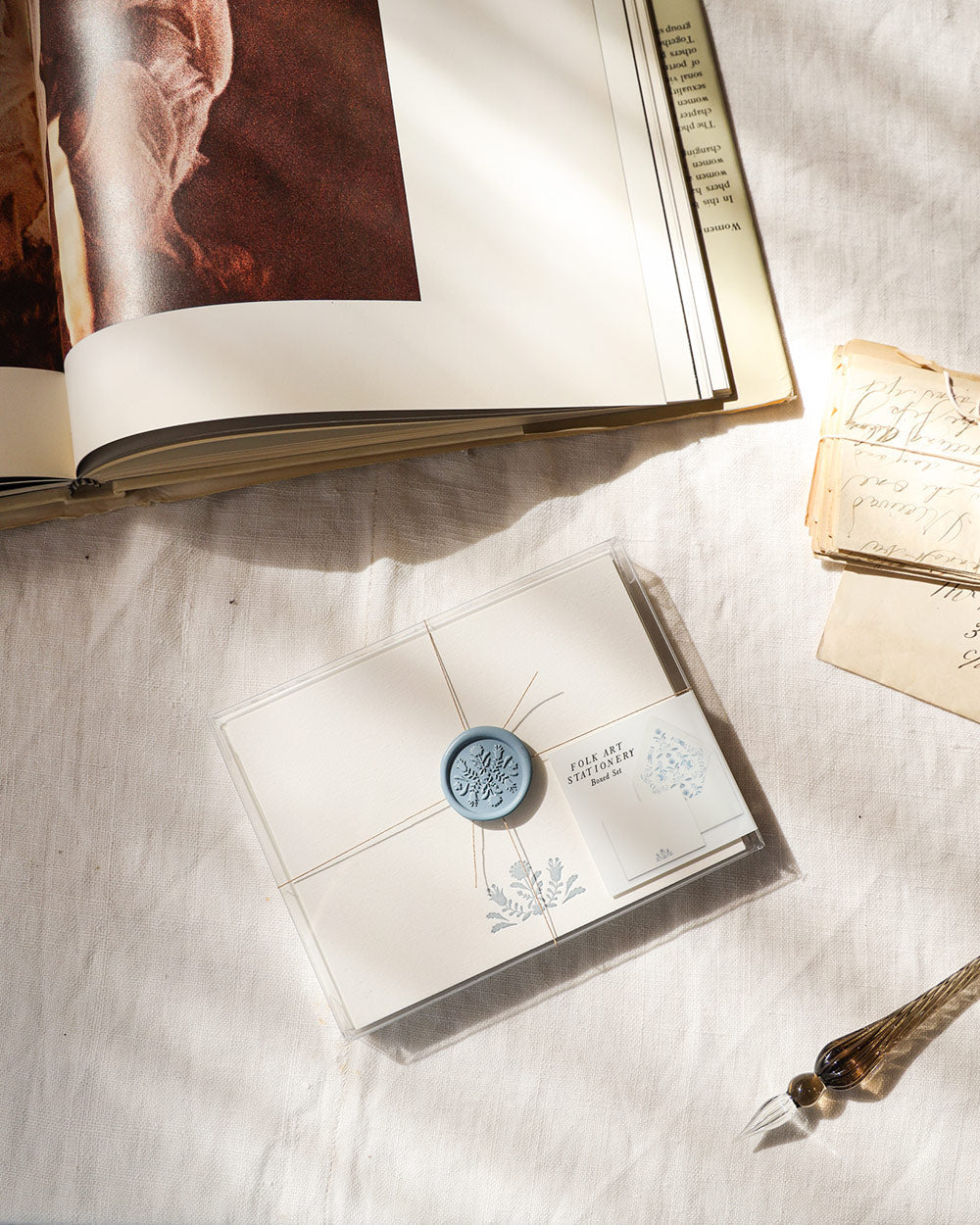 Folk Art Stationery Boxed Set