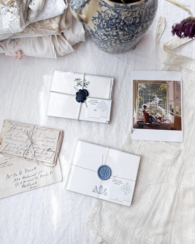 Folk Art Stationery Boxed Set