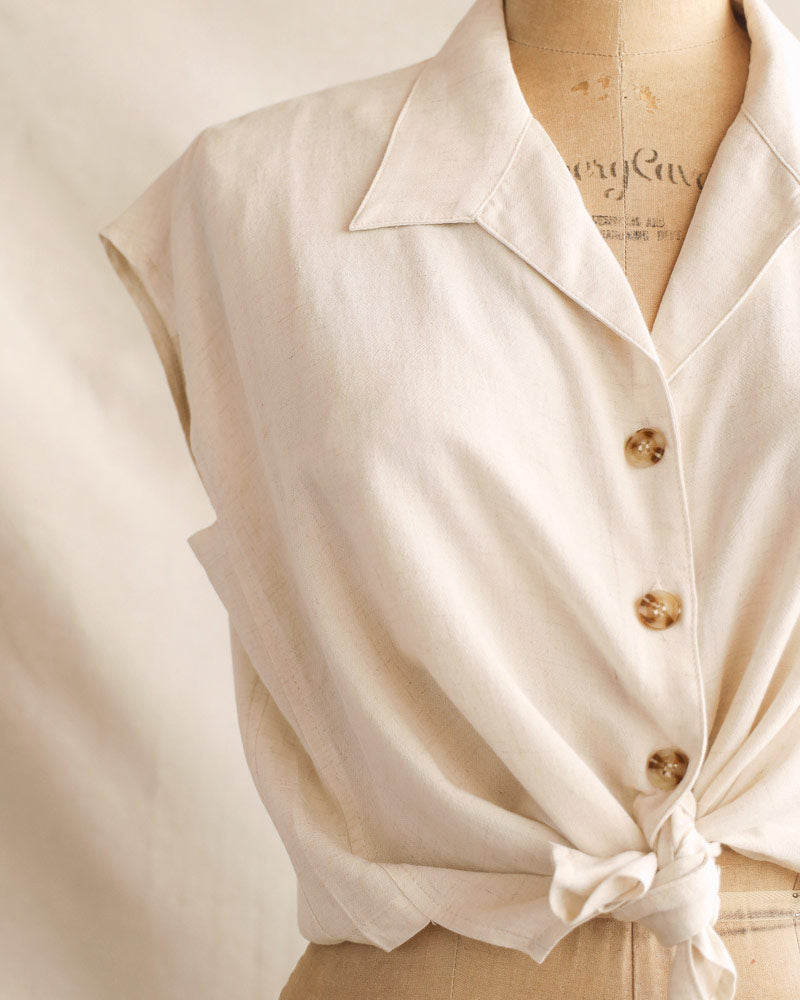 Bread Flour Linen Top