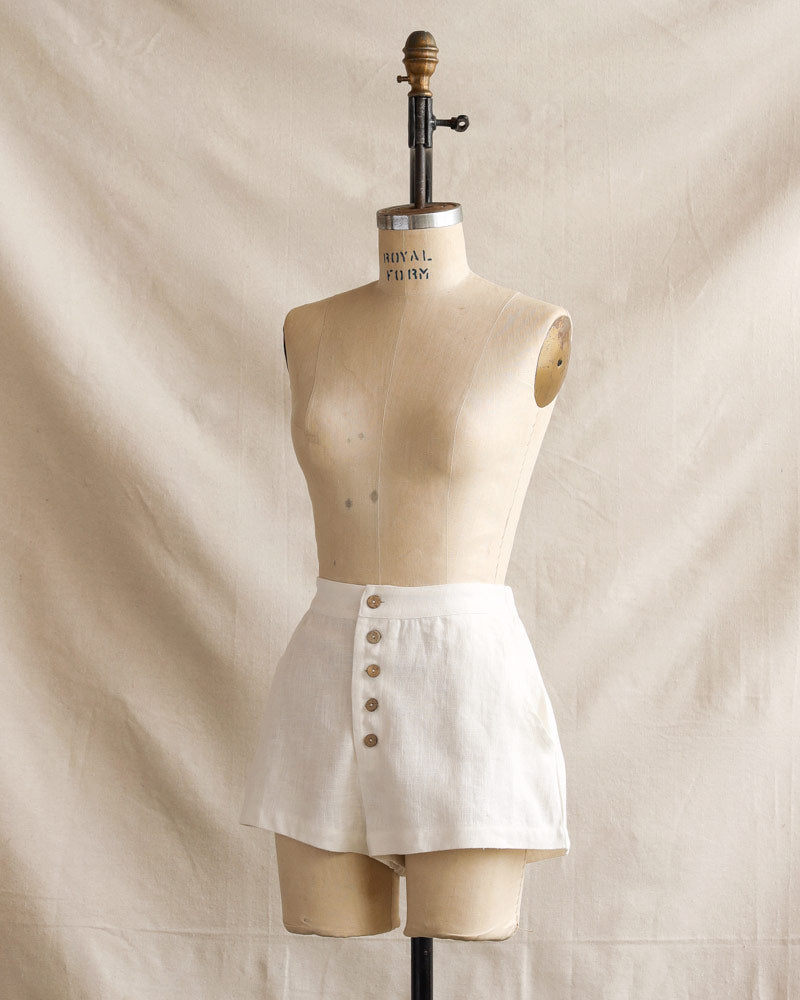 Beach Dunes Linen Shorts