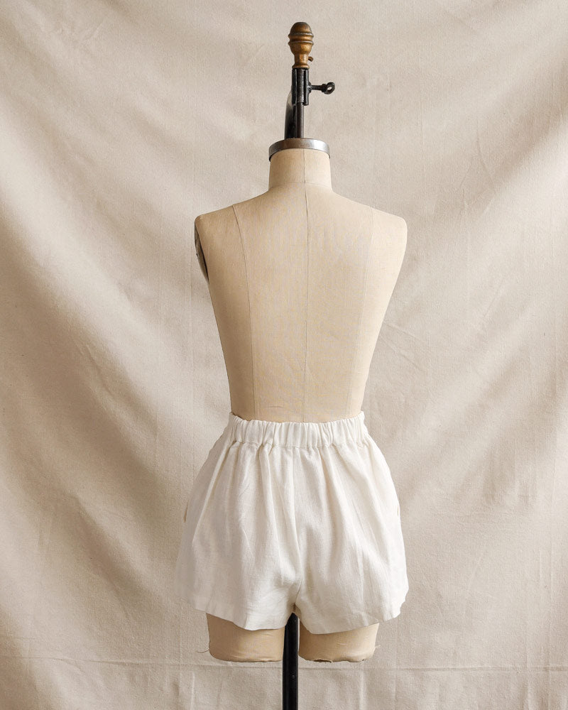 Beach Dunes Linen Shorts