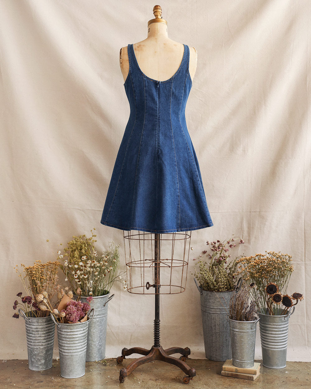 Angela Denim Dress