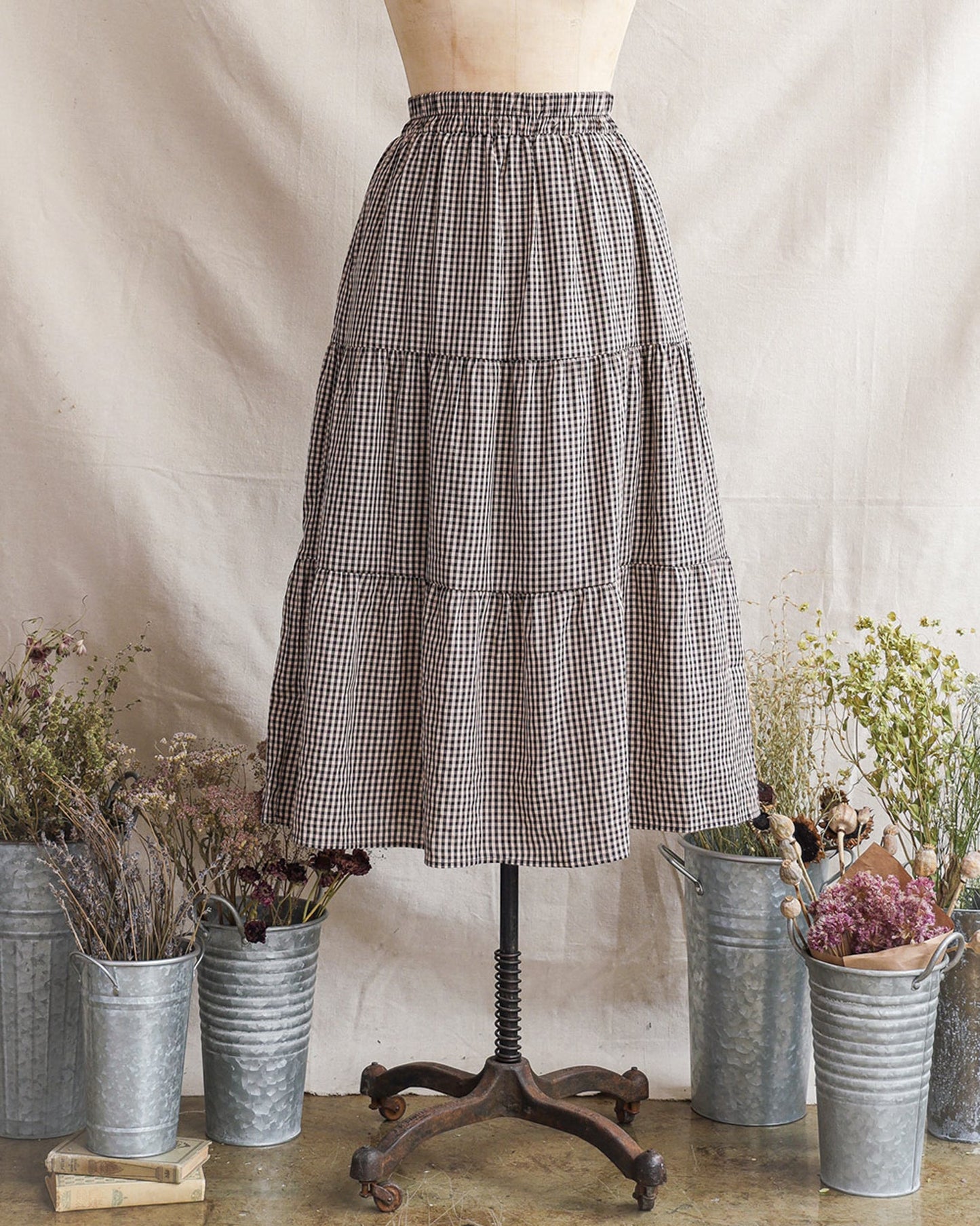 Verity Gingham Skirt