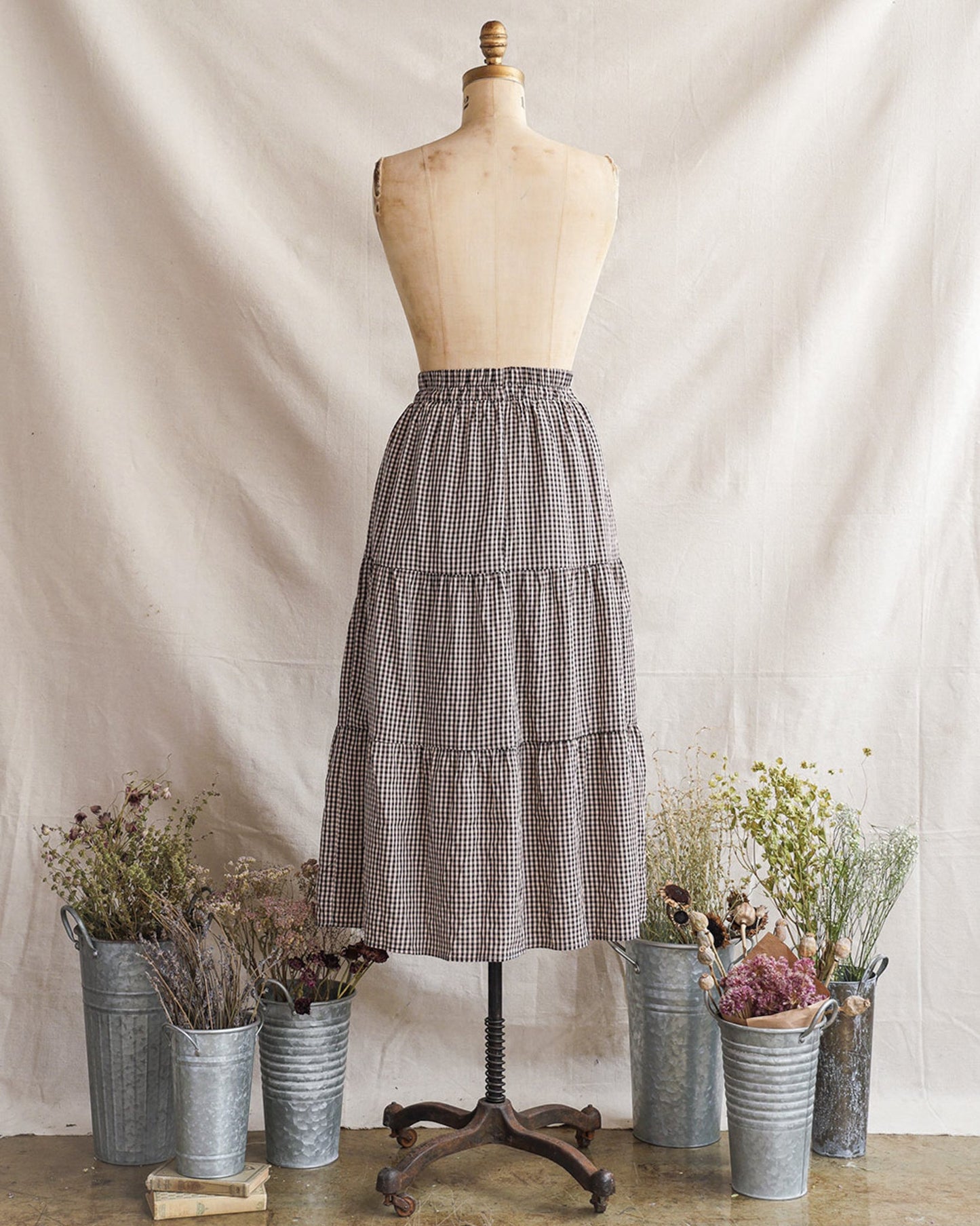 Verity Gingham Skirt