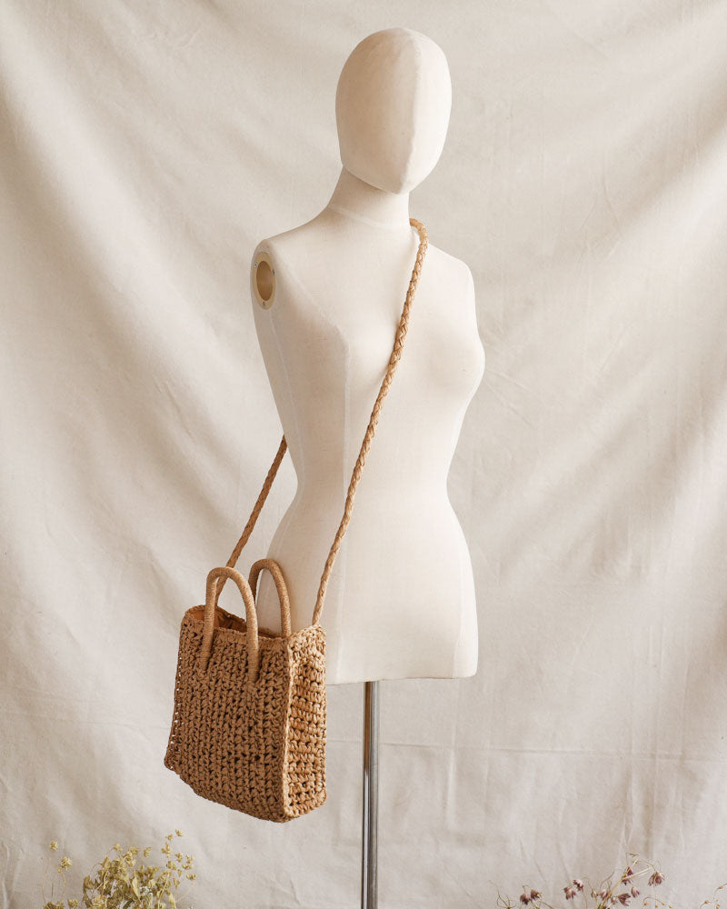 Ramona Square Straw Bag