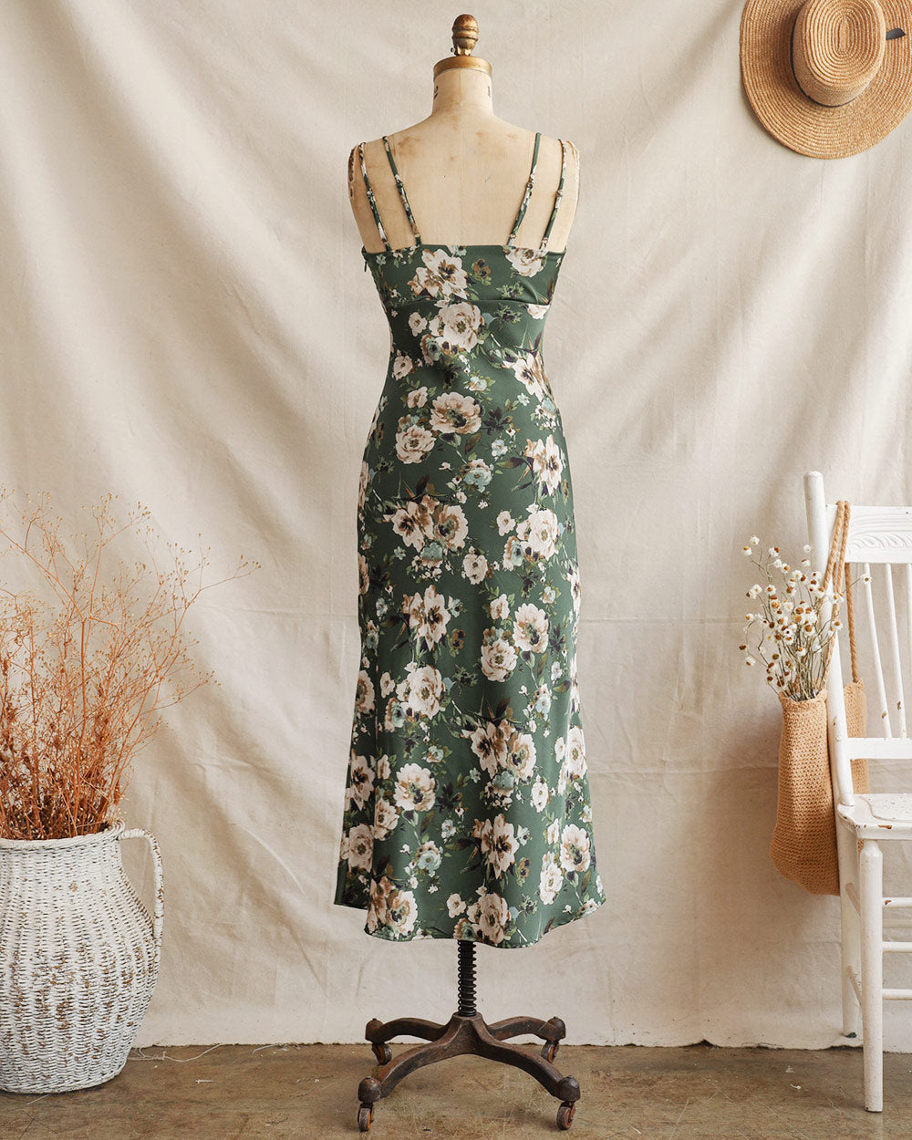 Green Gardens Dress
