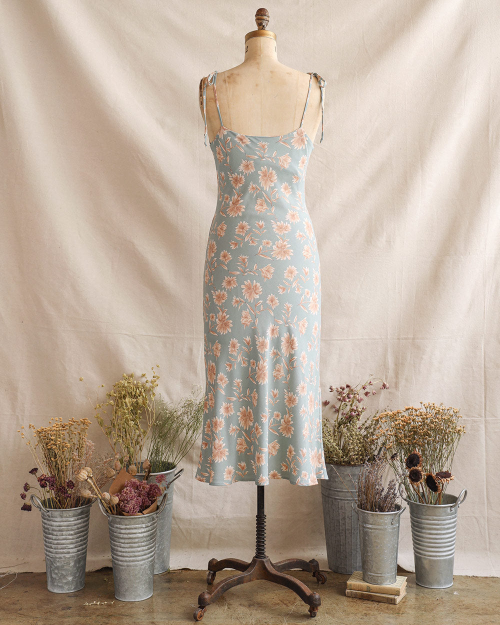Peony Asters Dress
