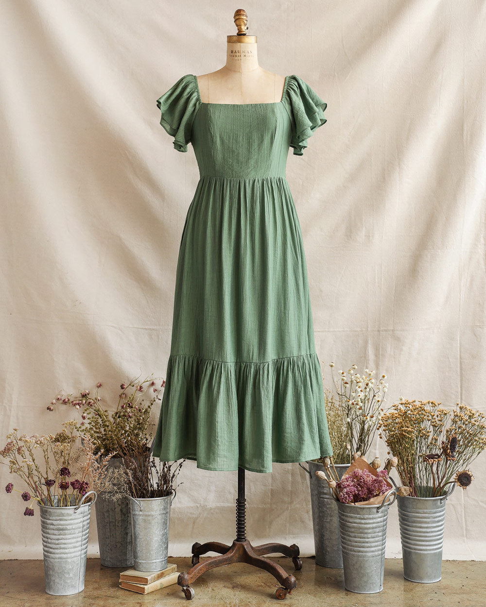 Ceremonial Matcha Dress