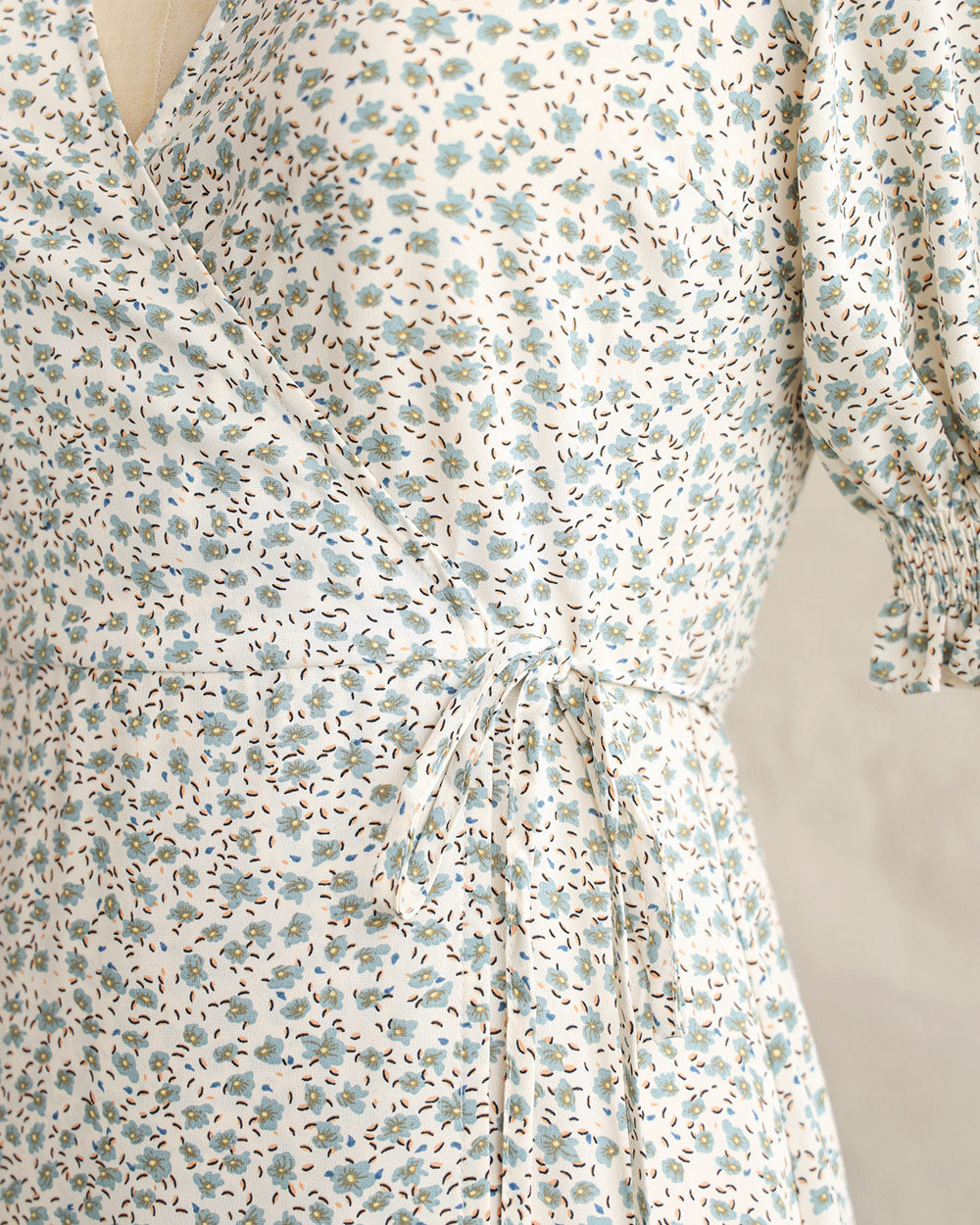 Fannie Floral Wrap Dress