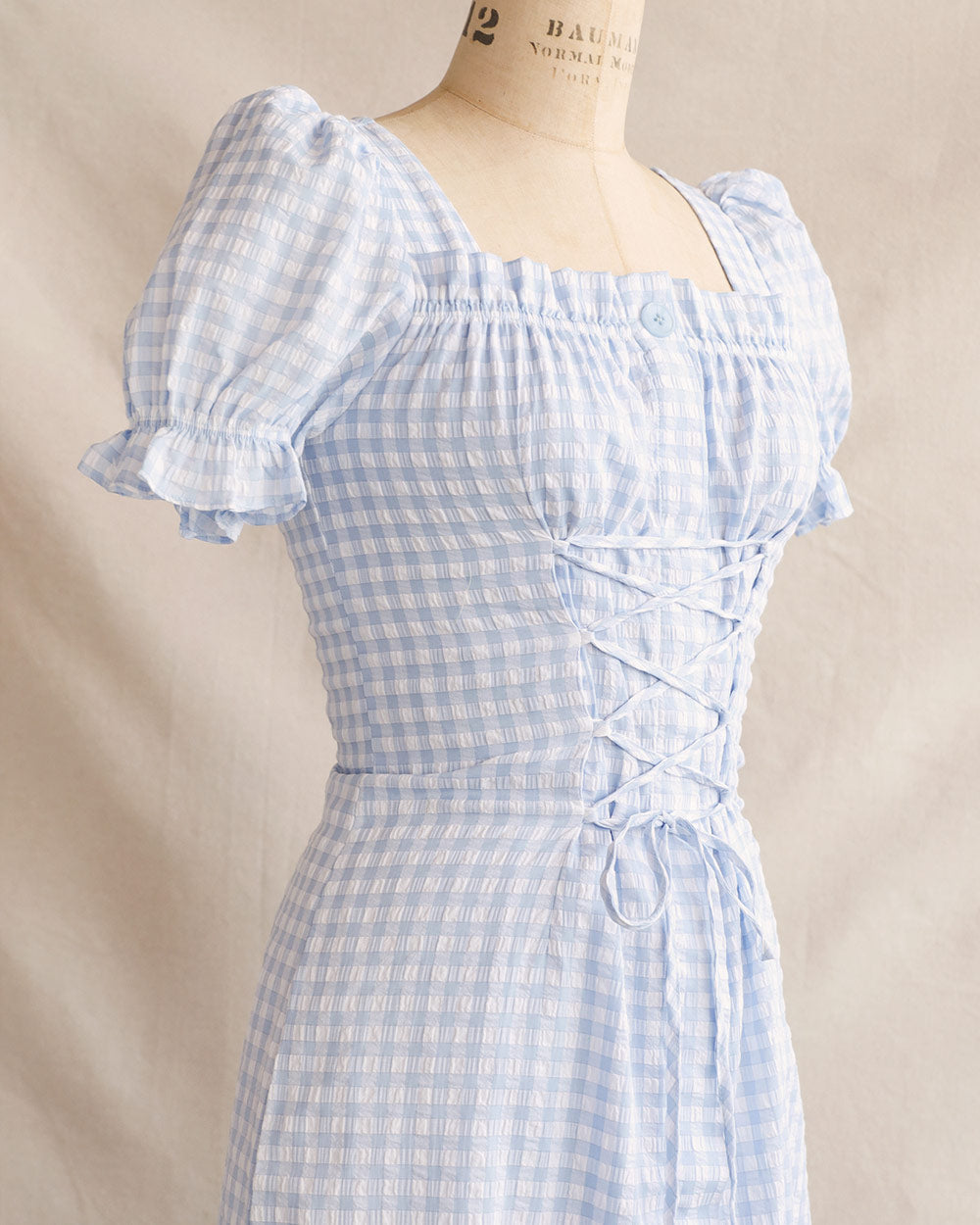 Virginia Lace Up Dress