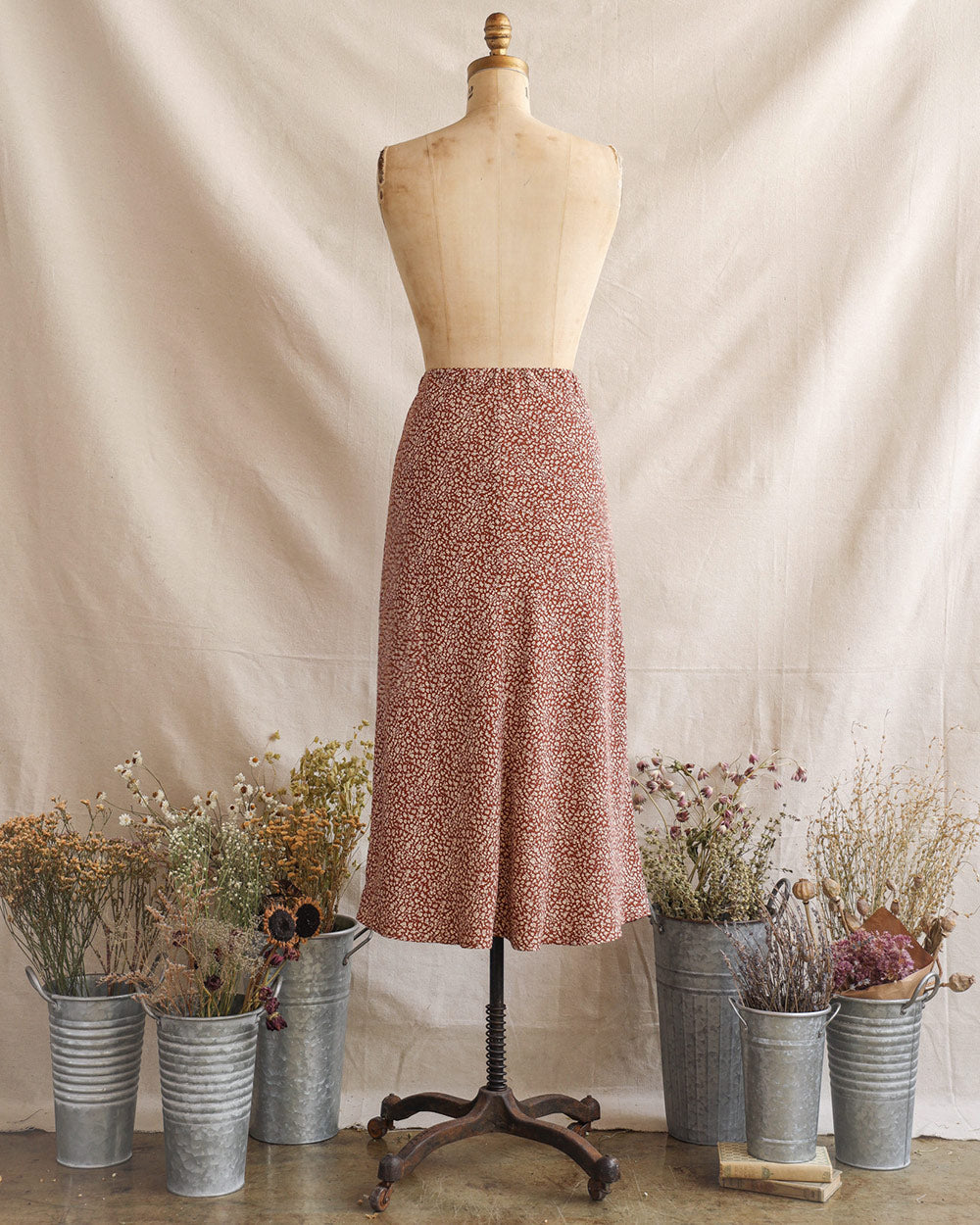 Worn Paths Midi Skirt