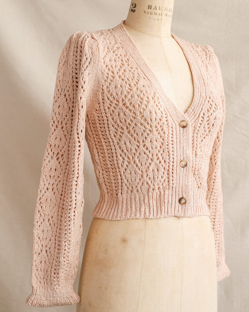 Gwendolyn Pointelle Cardigan