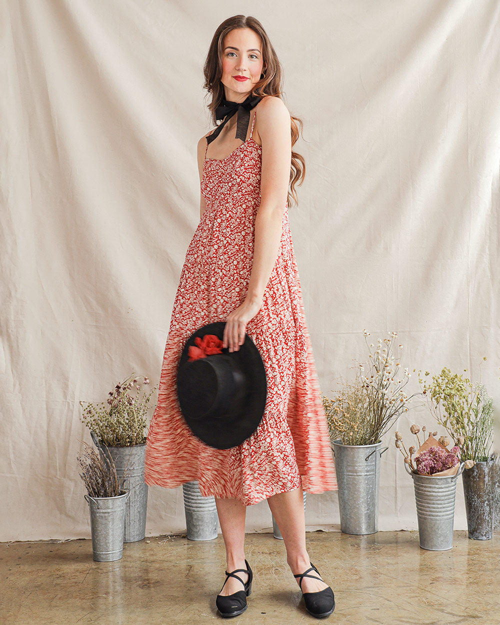 Dried Berries Summer Dress