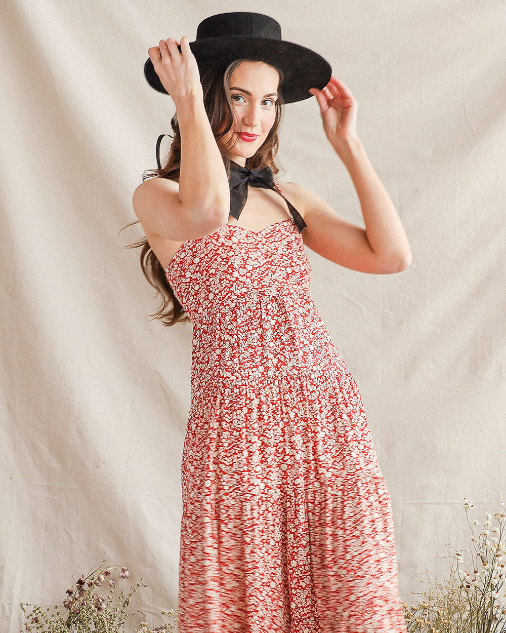 Dried Berries Summer Dress
