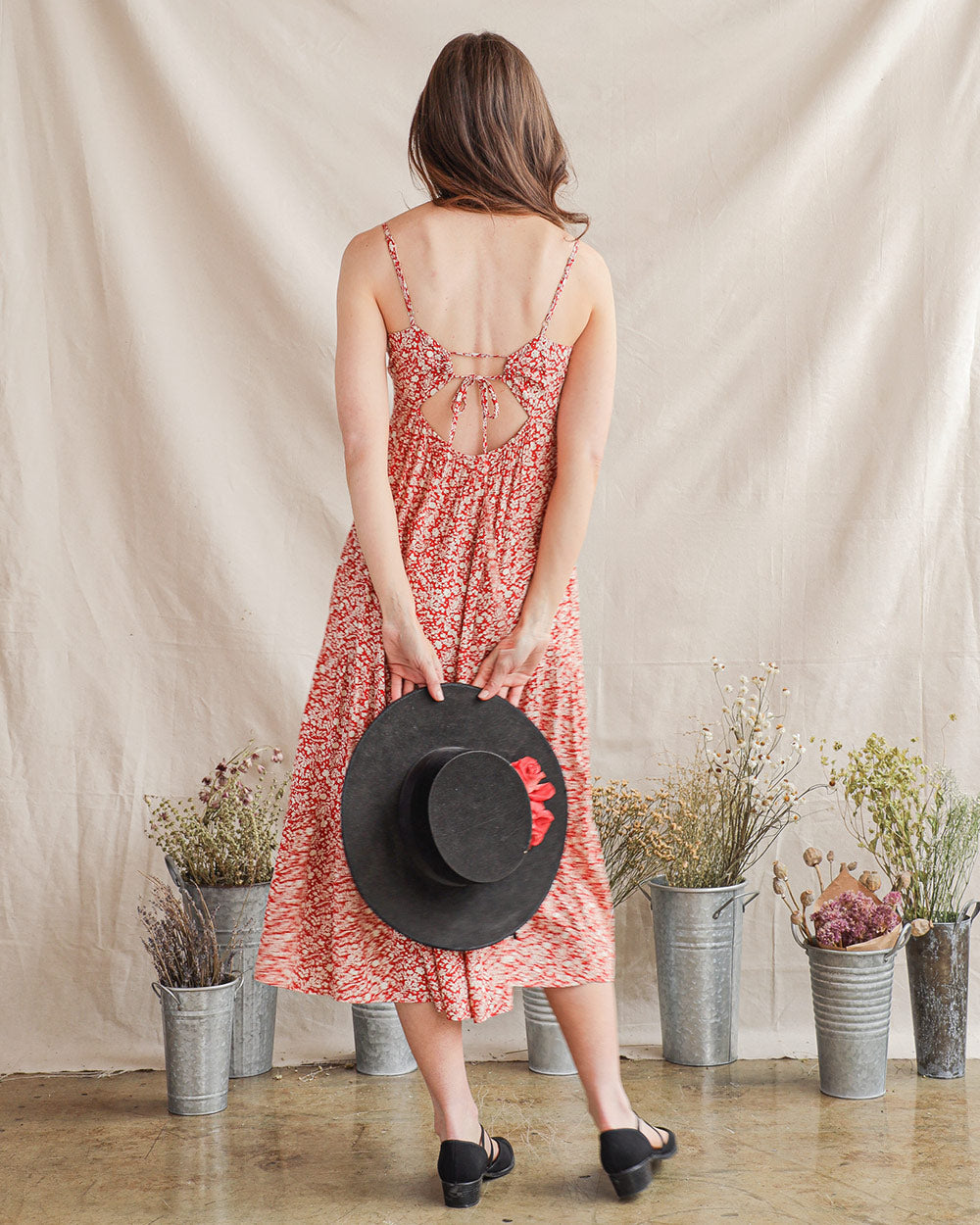 Dried Berries Summer Dress