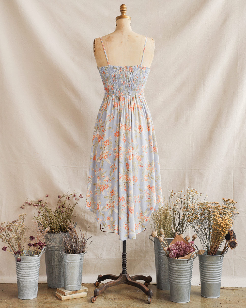 Andi Disco Dress - Cornflower