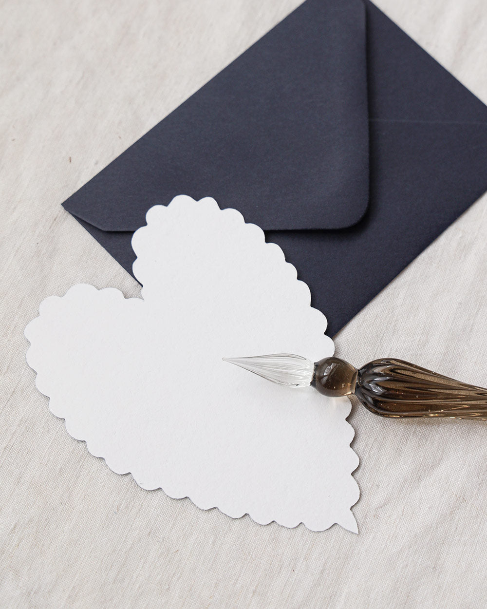 Blue Heart Mini Card
