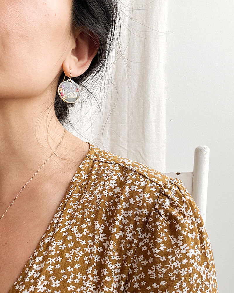 View of the Gardens Earrings