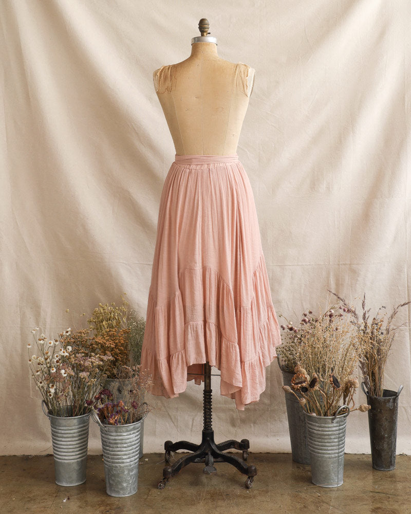 Dolores Hankie Hem Skirt