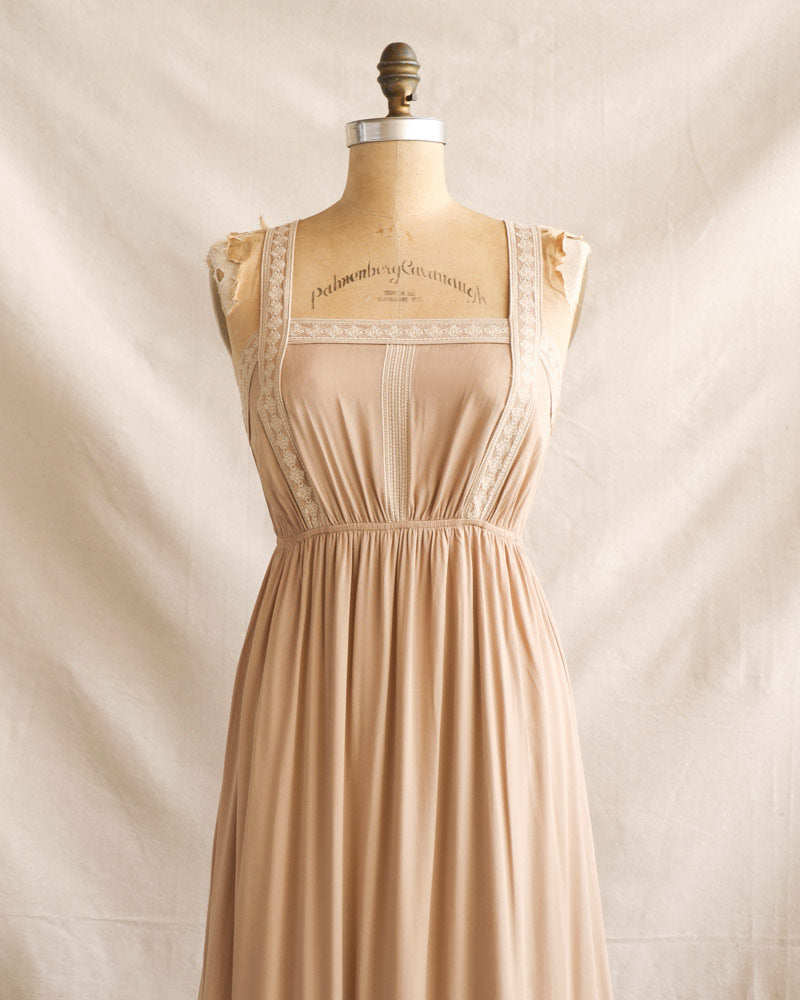 Dried Grasses Peasant Dress