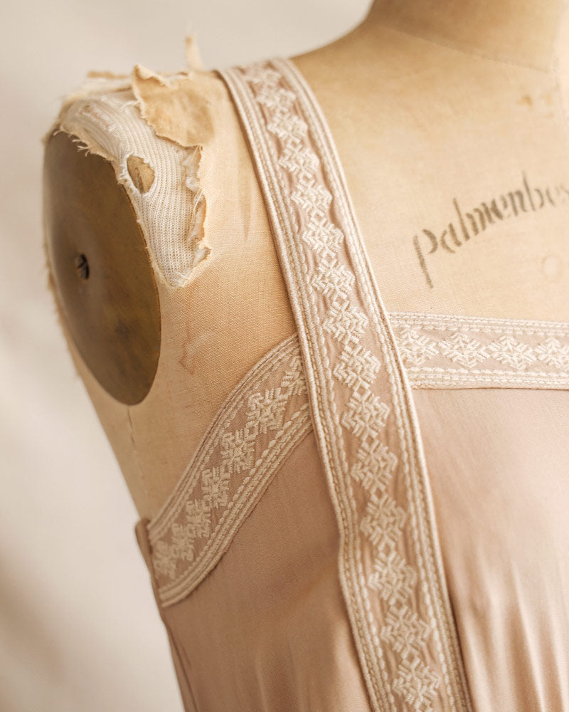 Dried Grasses Peasant Dress