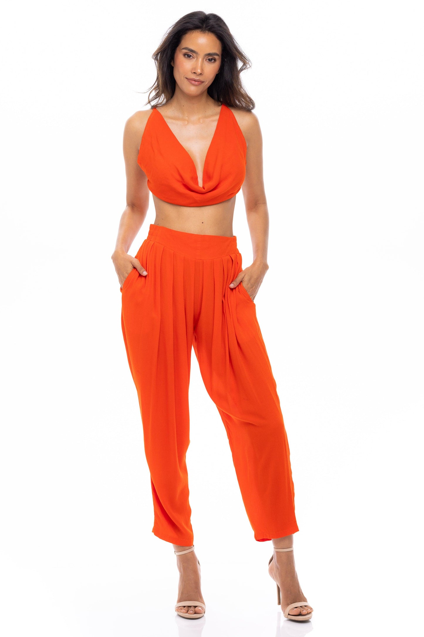 Gia Pants Red