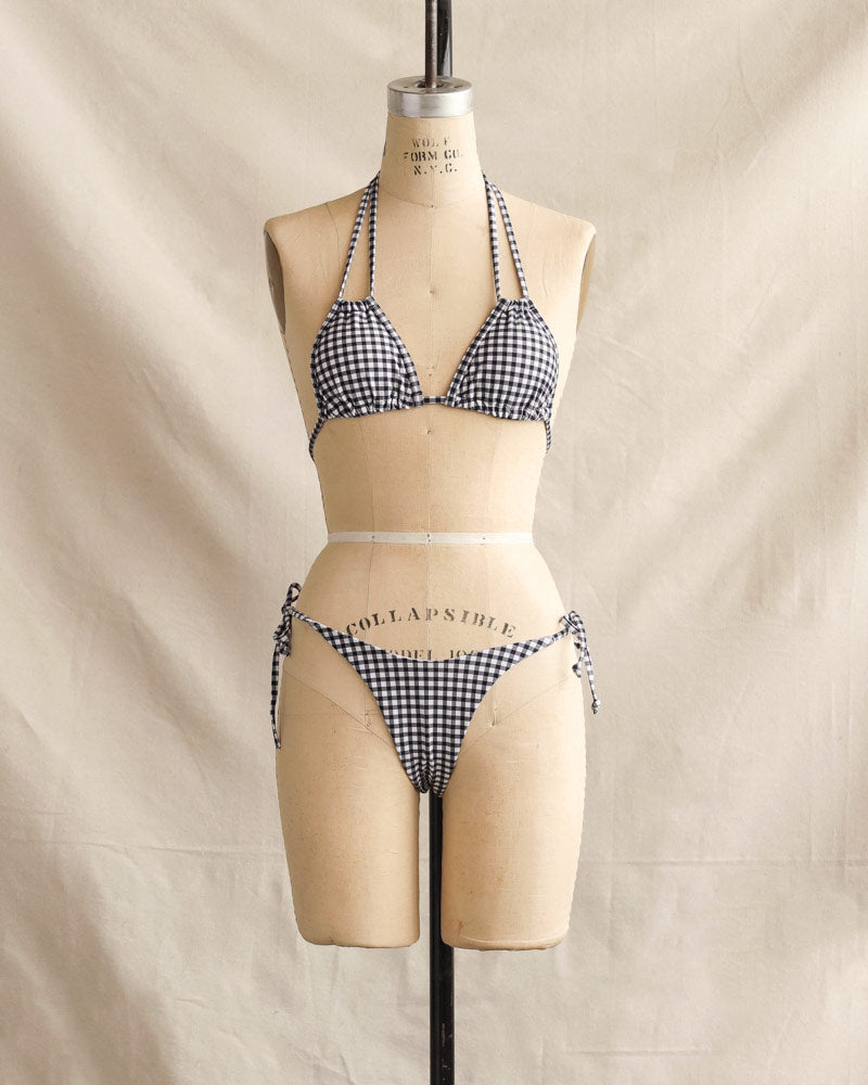 Pearl Gingham Bikini