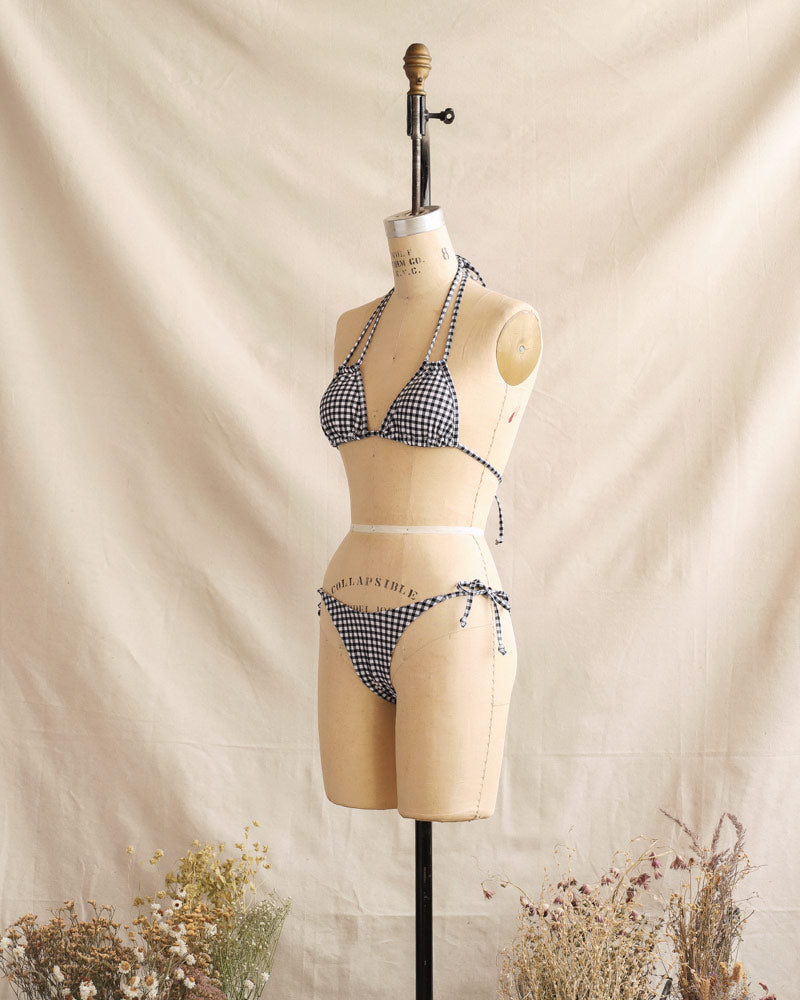 Pearl Gingham Bikini