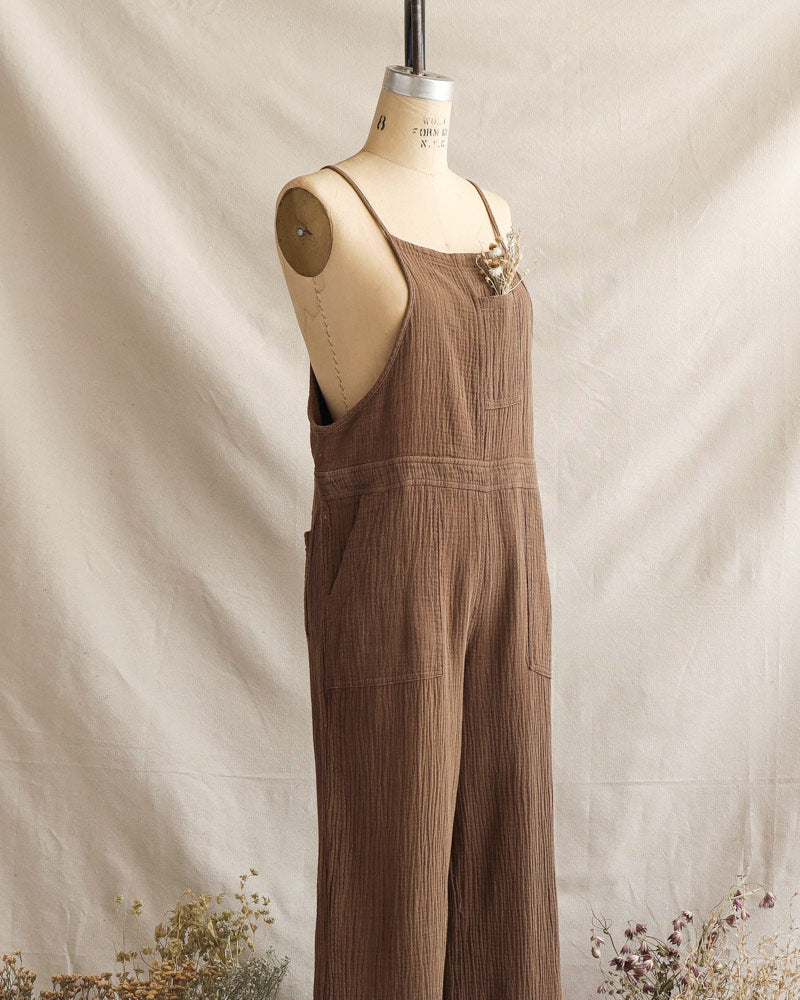 Hand Tilled Cotton Overalls