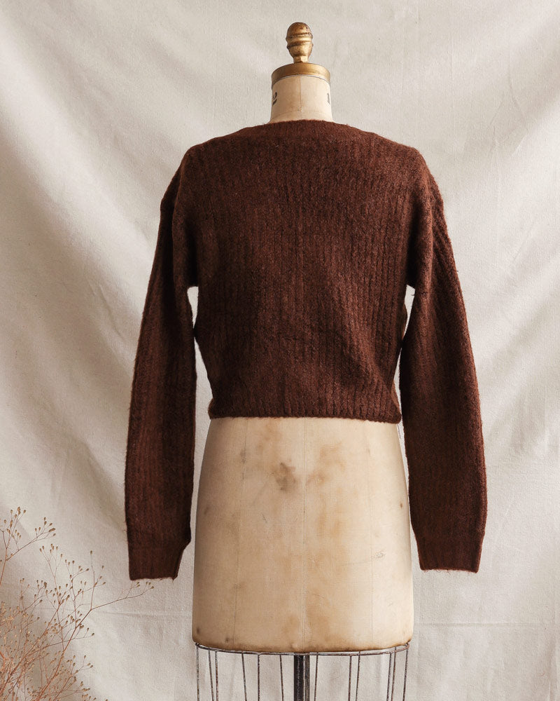 Teddy Cableknit Cardigan