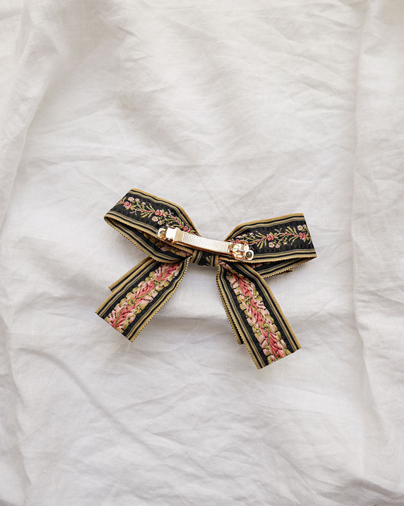 Vallière Bow Barette
