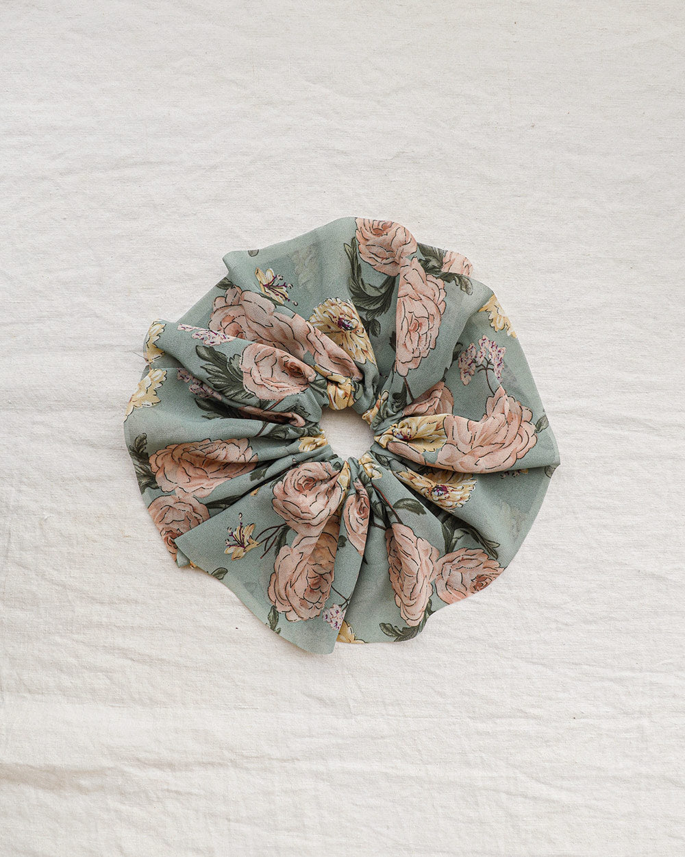 Cordelia Oversize Scrunchie - Sage