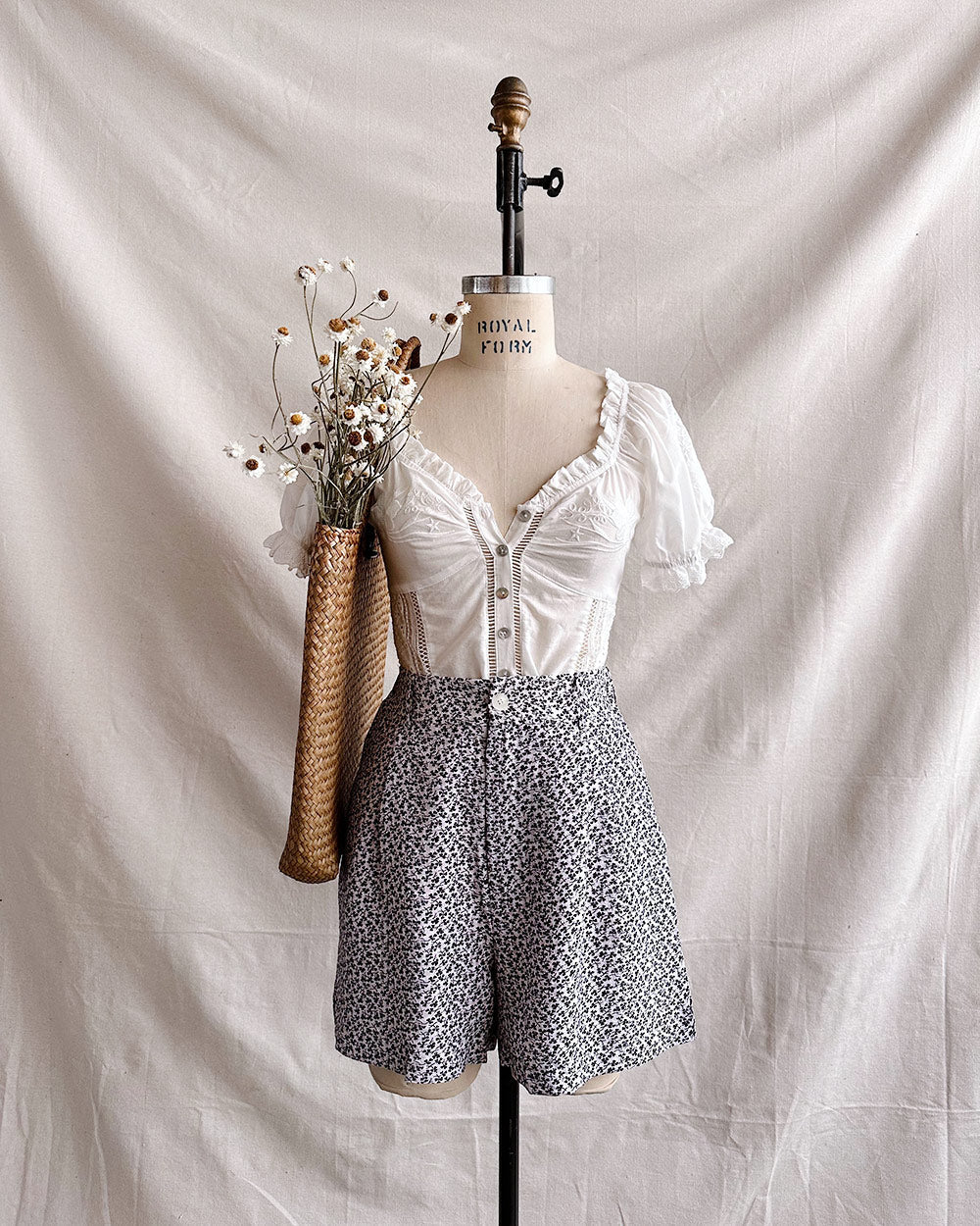 Caroline Floral Shorts