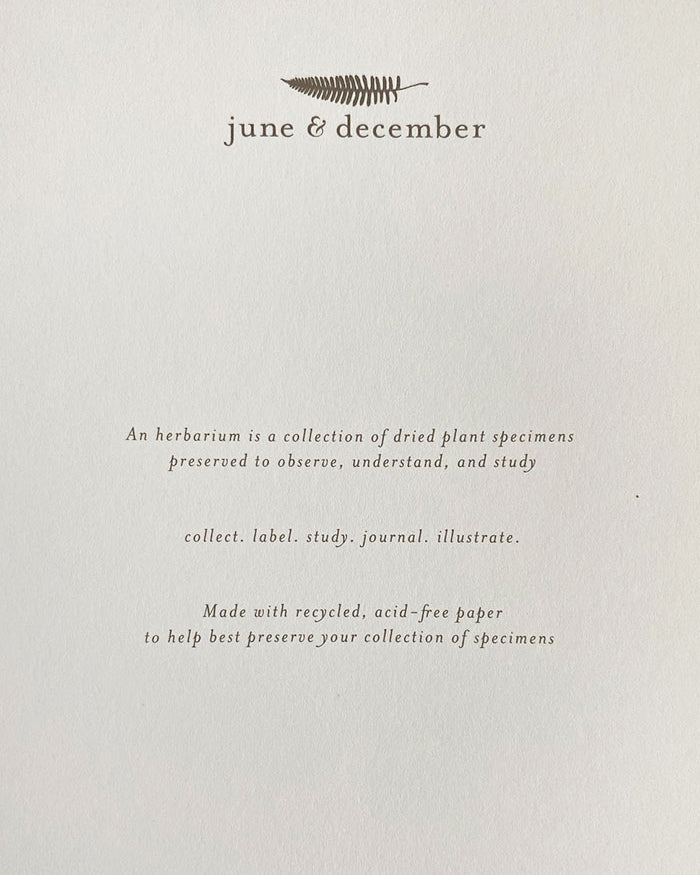 Herbarium Journal