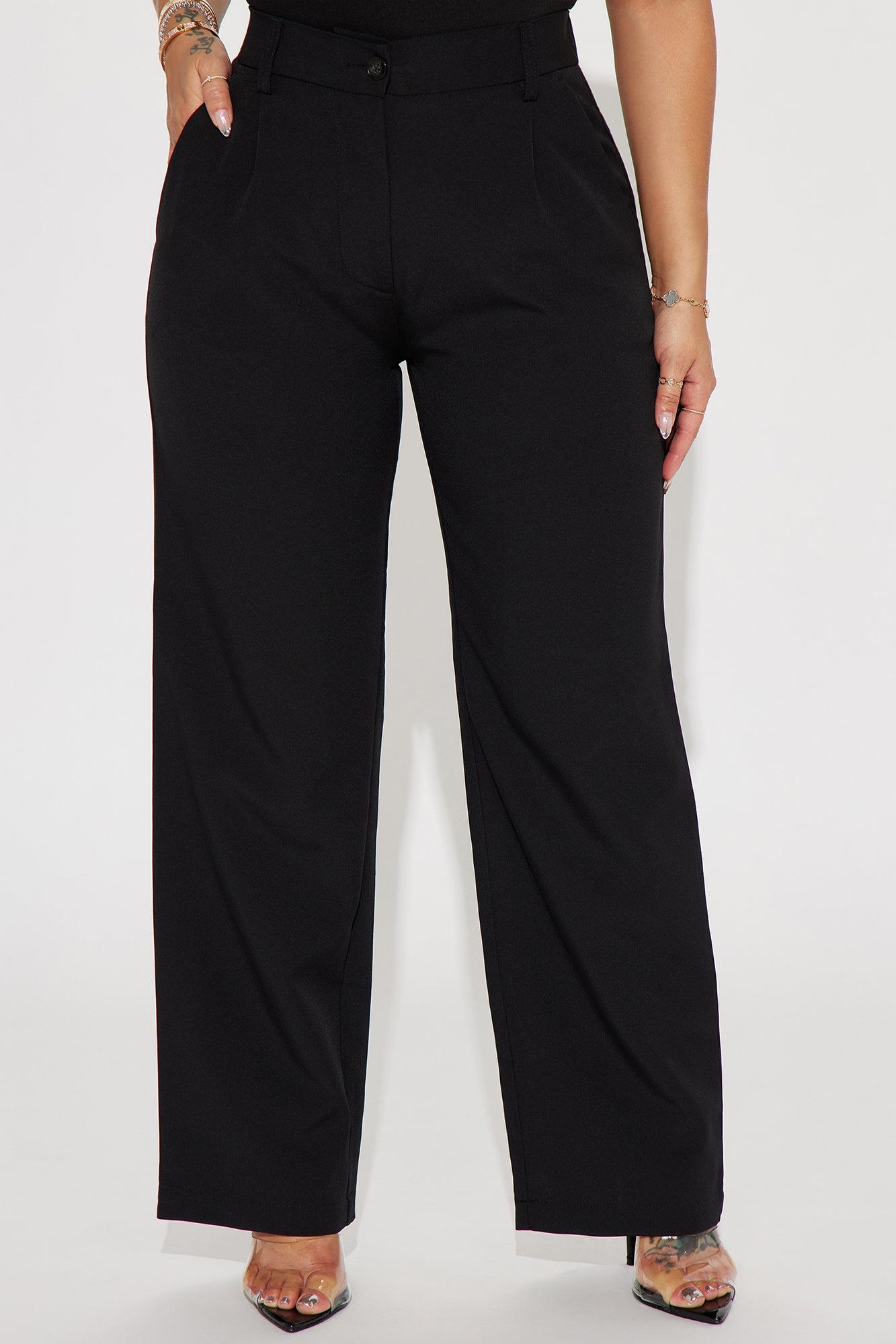 Work It Out Trouser Pant - Black