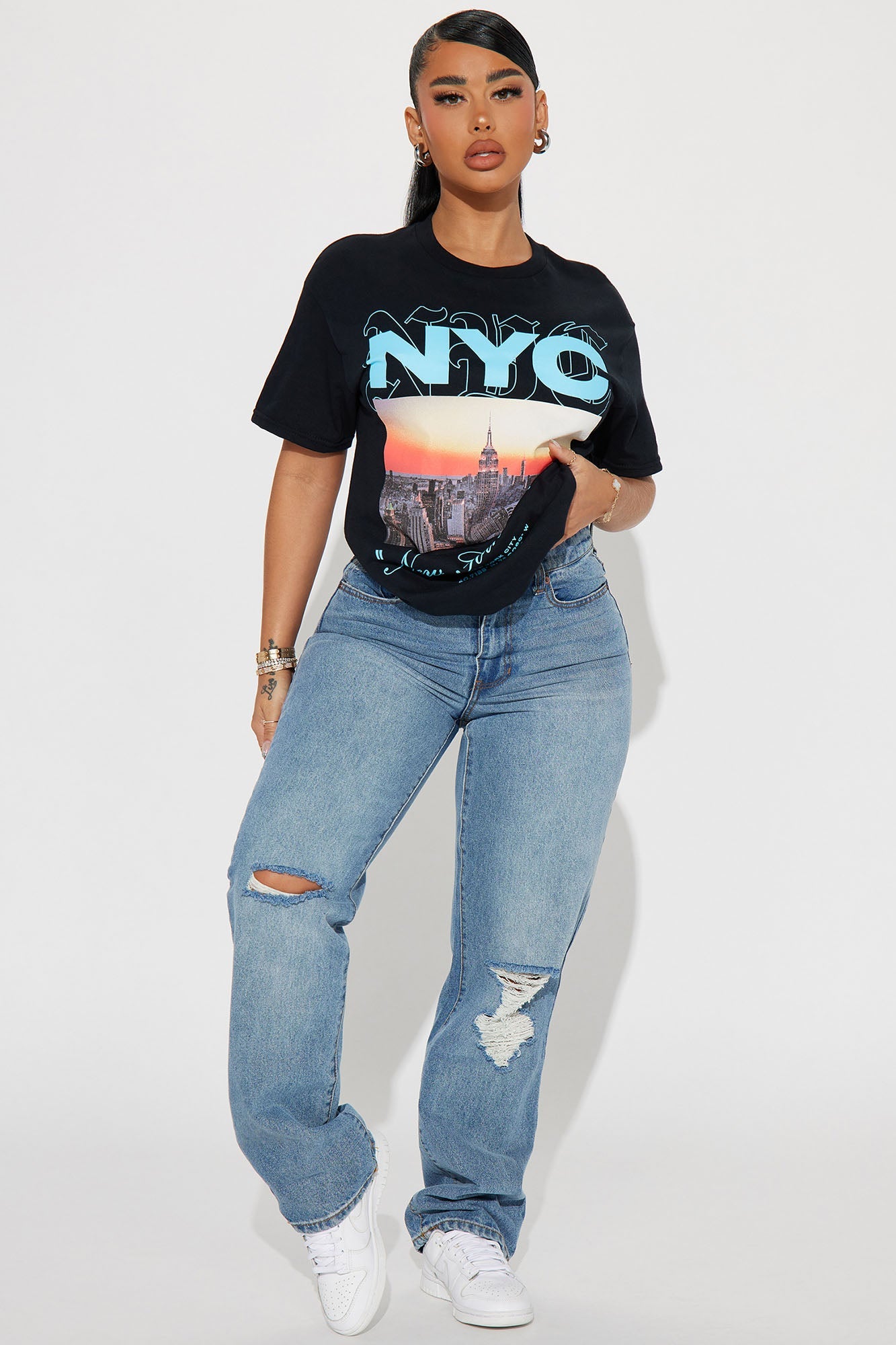 Where Dreams Begin NYC Tshirt - Black
