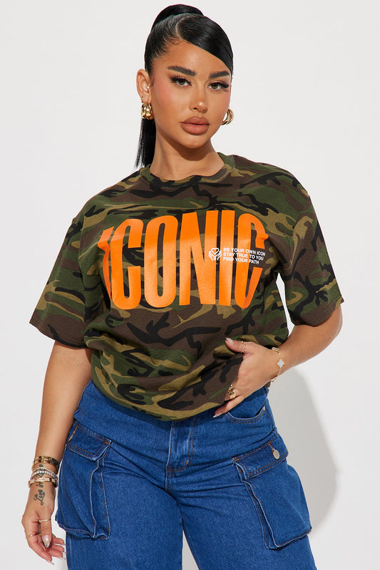 Iconic Camo Tshirt - Camouflage