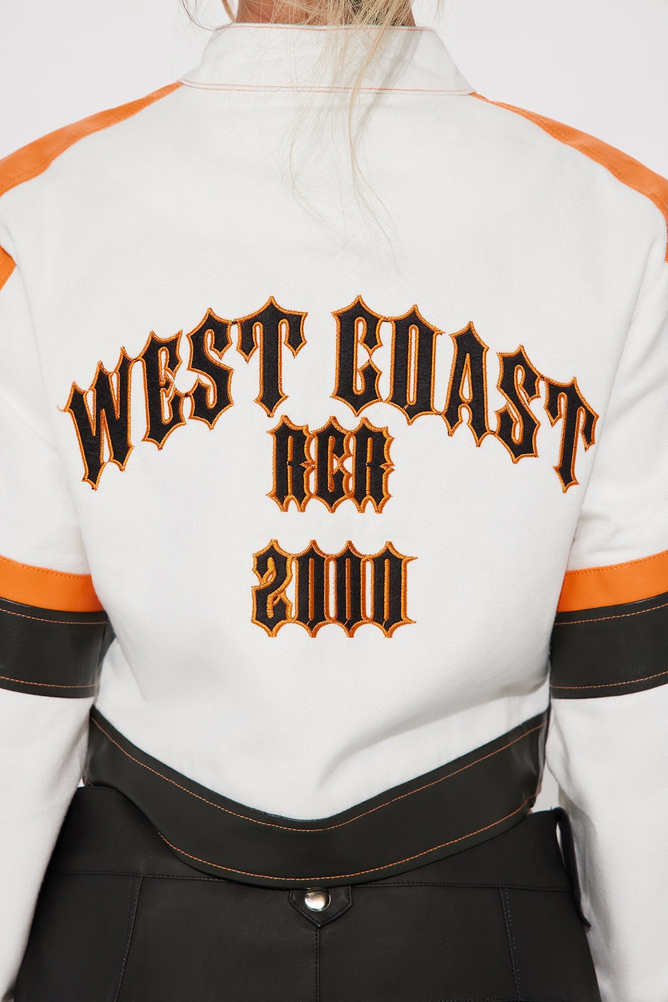 West Coast Racer Jacket - Cream/combo