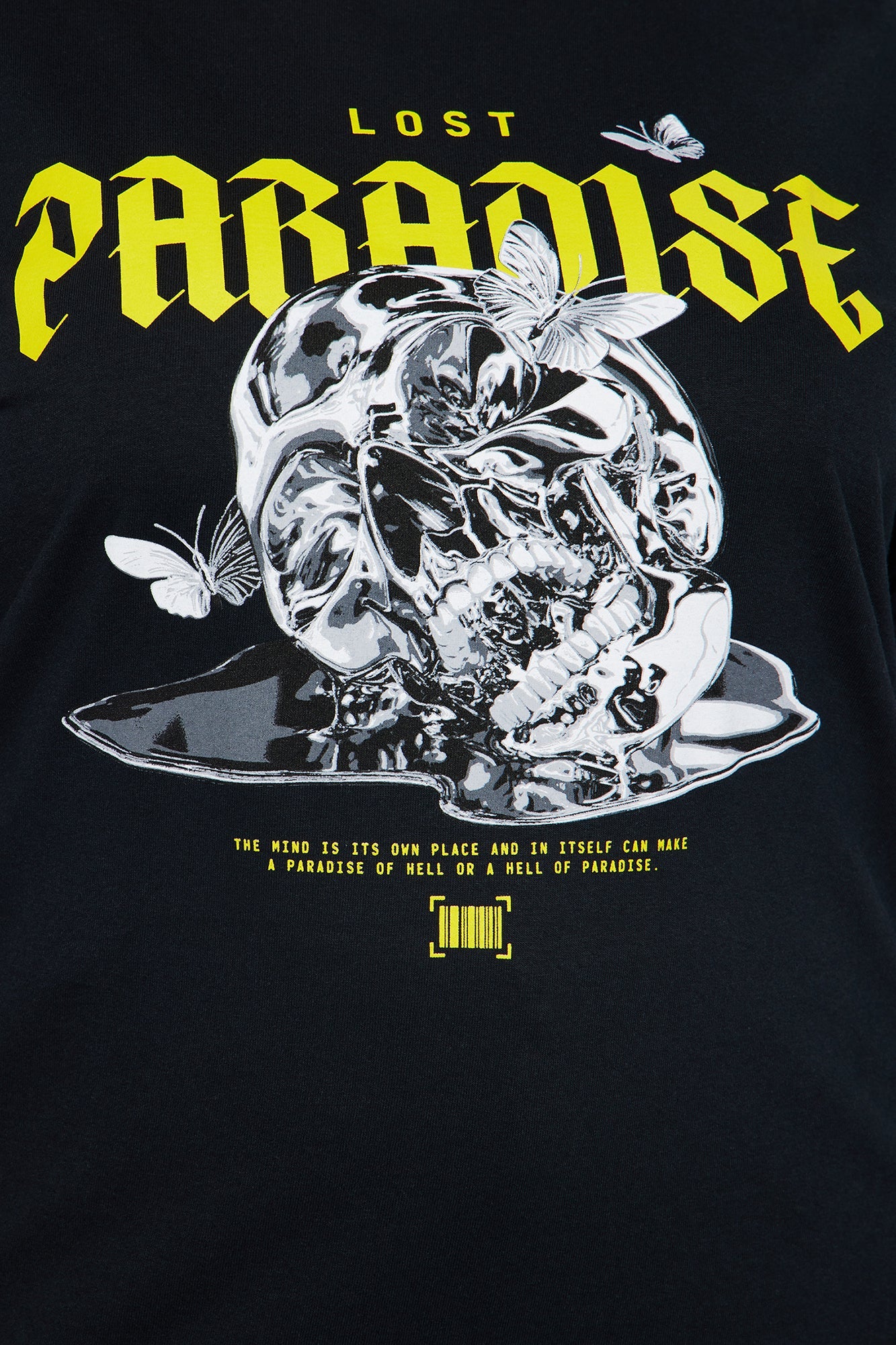 Lost In Paradise Graphic Tshirt - Black