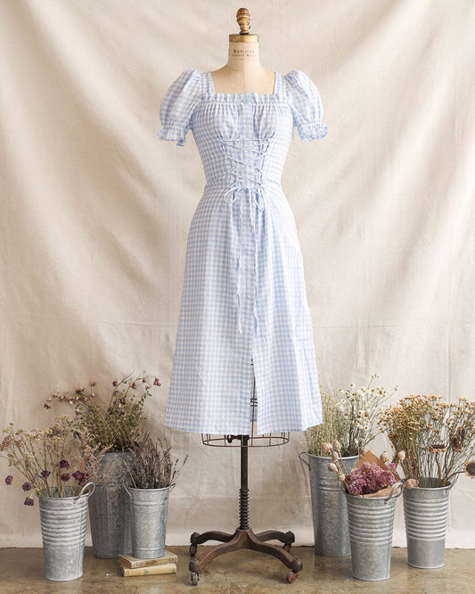 Virginia Lace Up Dress