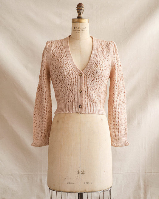 Gwendolyn Pointelle Cardigan