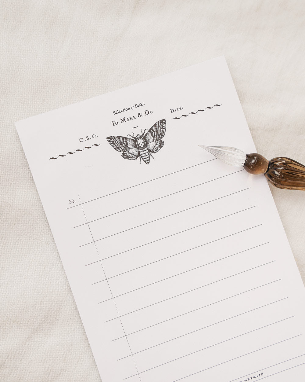 Moth To-do Notepad