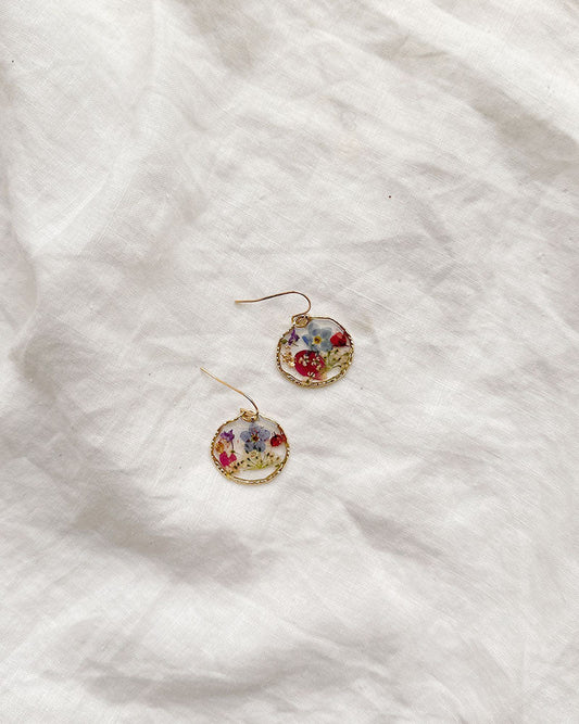 View of the Gardens Earrings